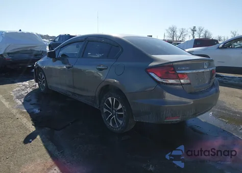 2014 Honda Civic Ex из США, поврежденный, VIN 2HGFB2F8XEH540876